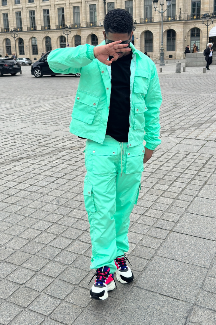 TRACKSUIT CLASSIC VERT MENTHE