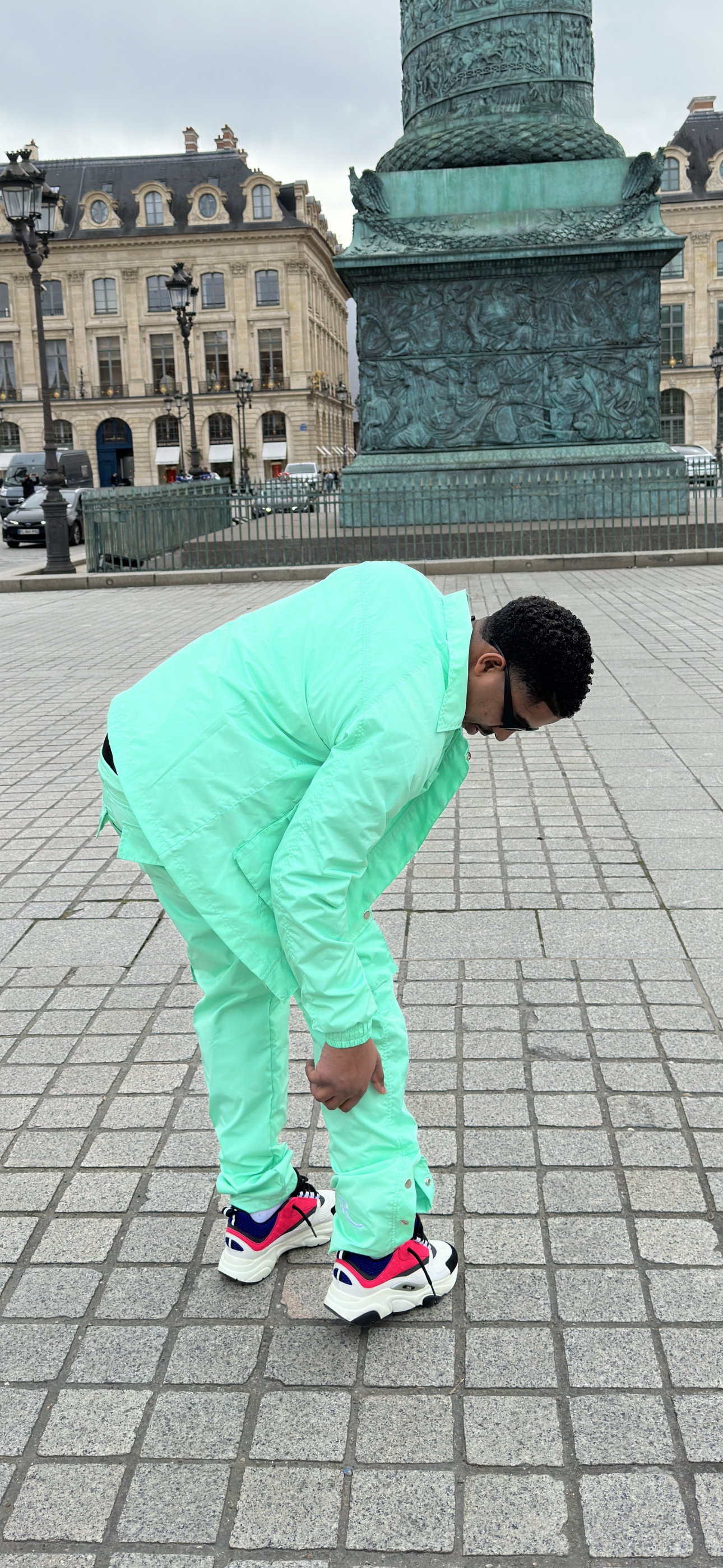 TRACKSUIT CLASSIC VERT MENTHE